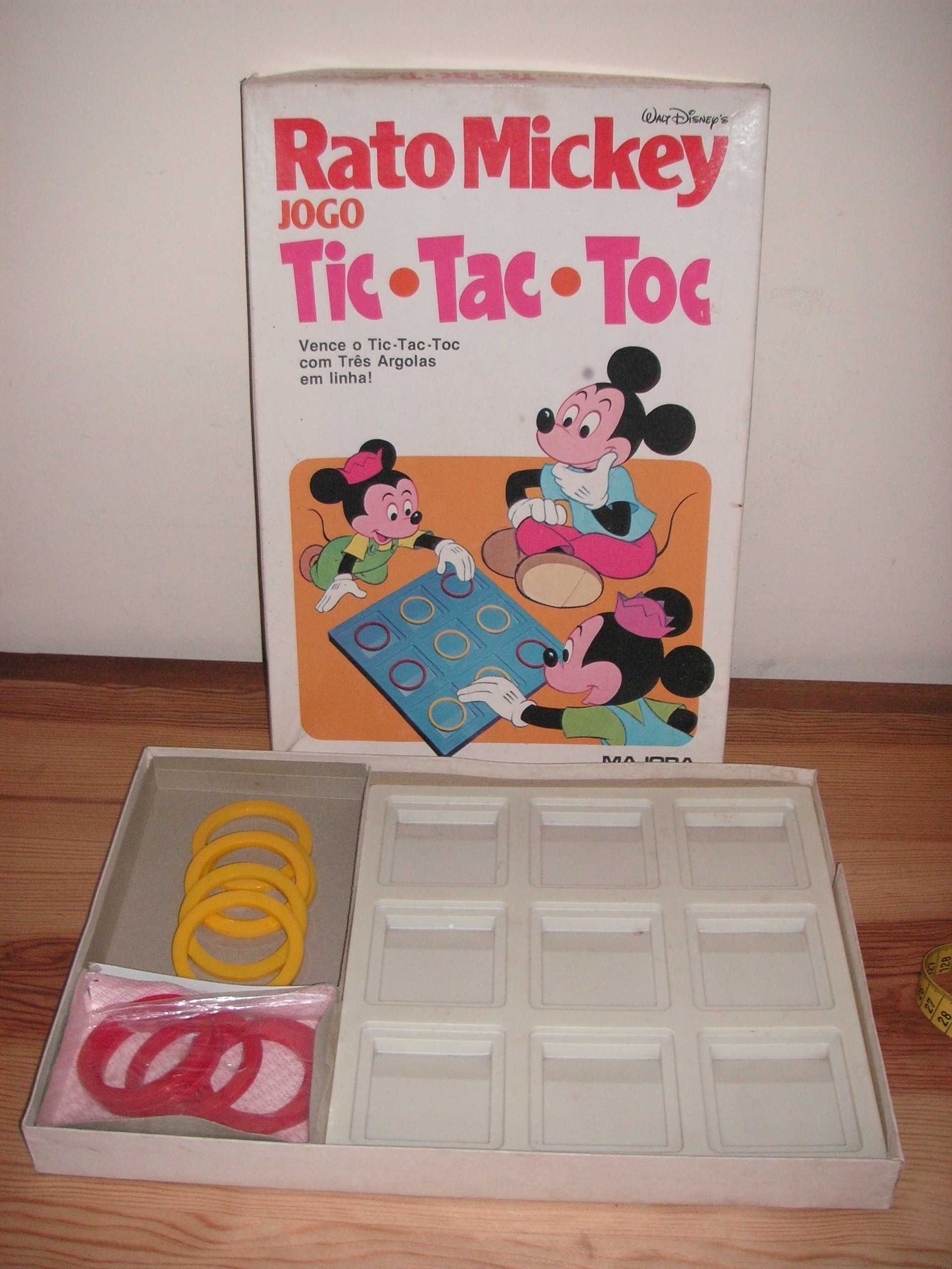 Jogo da Majora - Rato Mickey Tic Tac Toc ( Antigo )