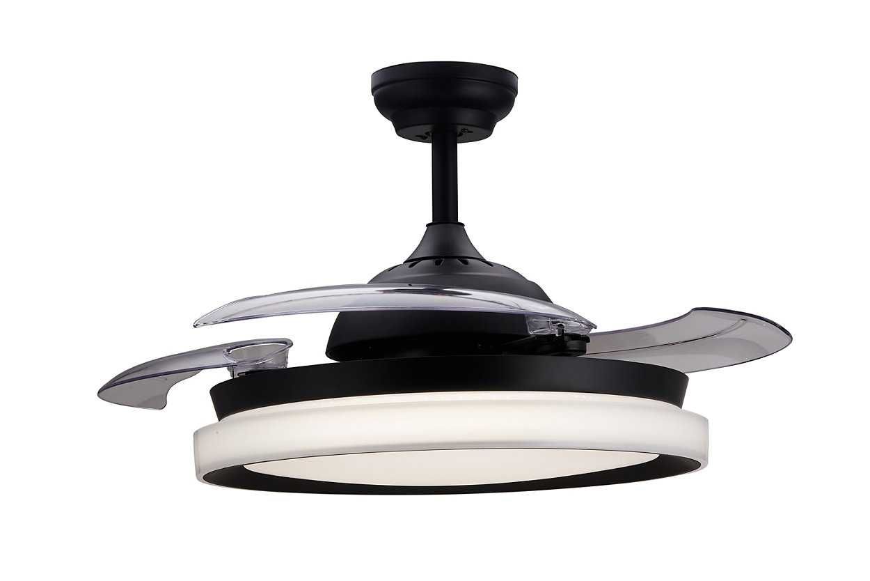 Ventoinha de Teto LED Philips Bliss Preta