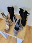 buty damskie Deichmann 39/40 sandały czółenka na obcasie komplet
