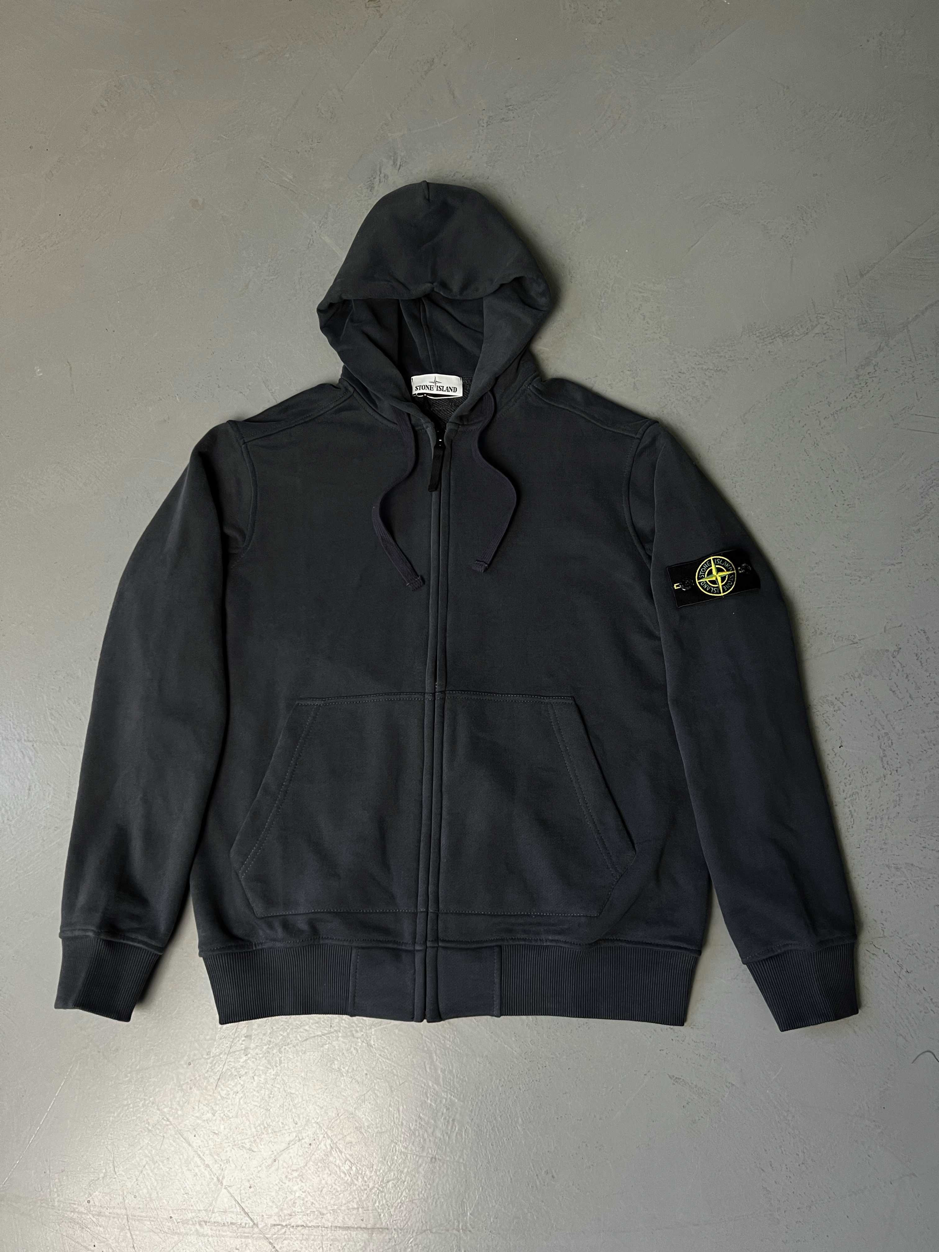 Зіп худі Стон Айленд бежевая Зипка Стоник бежевая Кофта Stone Island