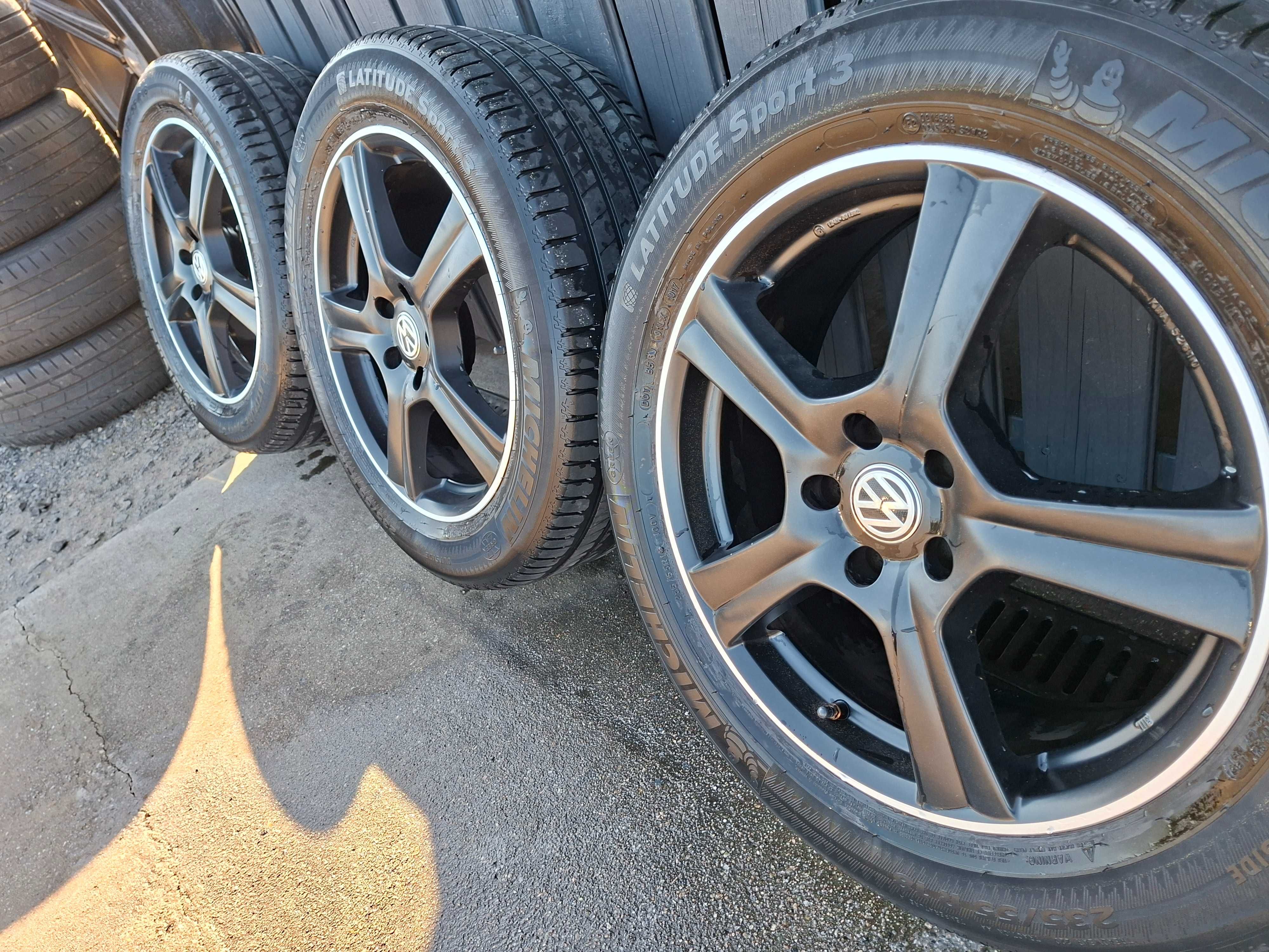 [K26] KOŁA LETNIE,ALUFELGI 18'' 5x112 VW Tiguan,AUDI Q3+235/55R18.