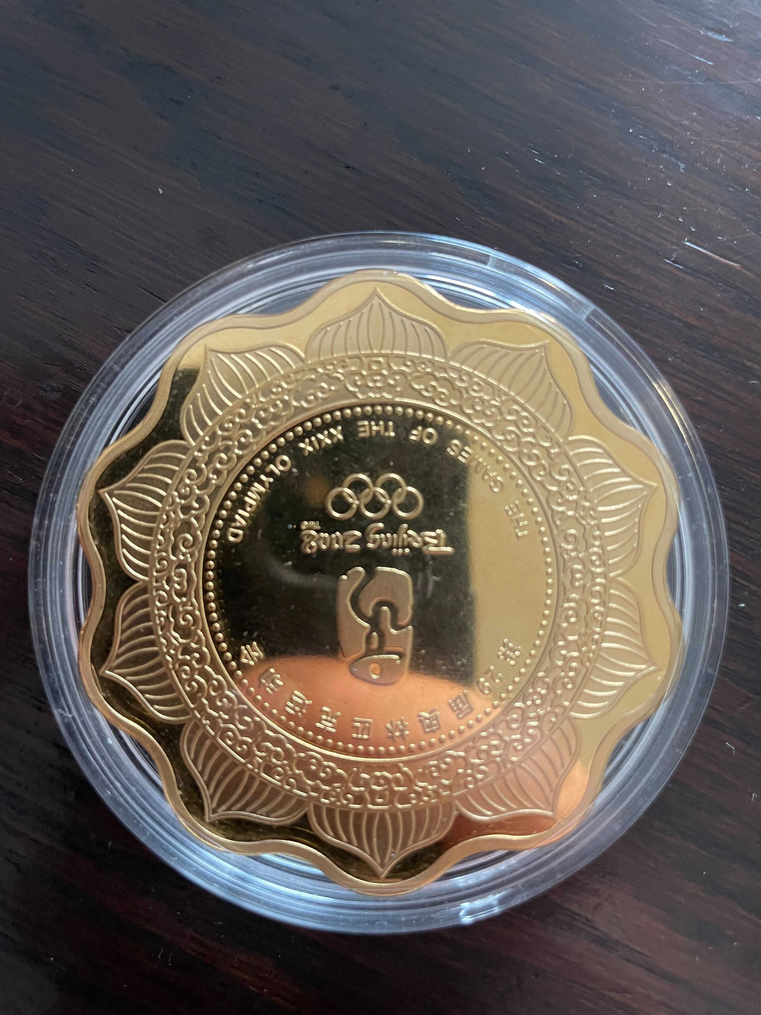 Chiński medal pamiątkowy z Olimpiady 2008 w Pekinie