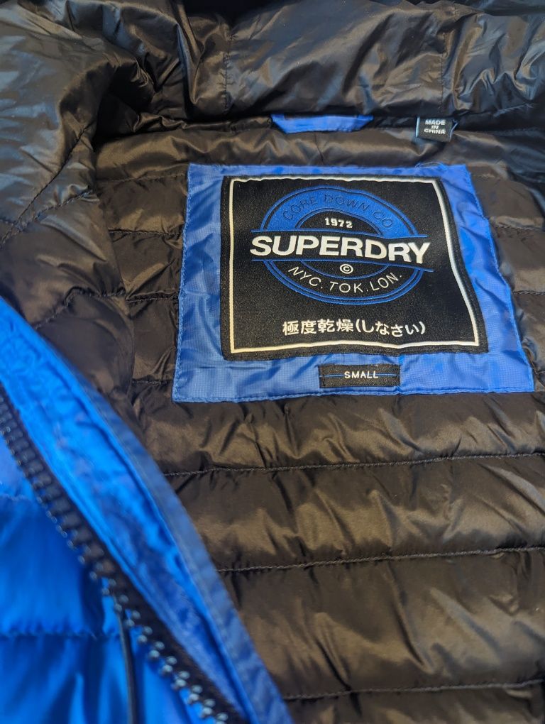 Lekka kurtka puchowa SuperDry 158cm/S