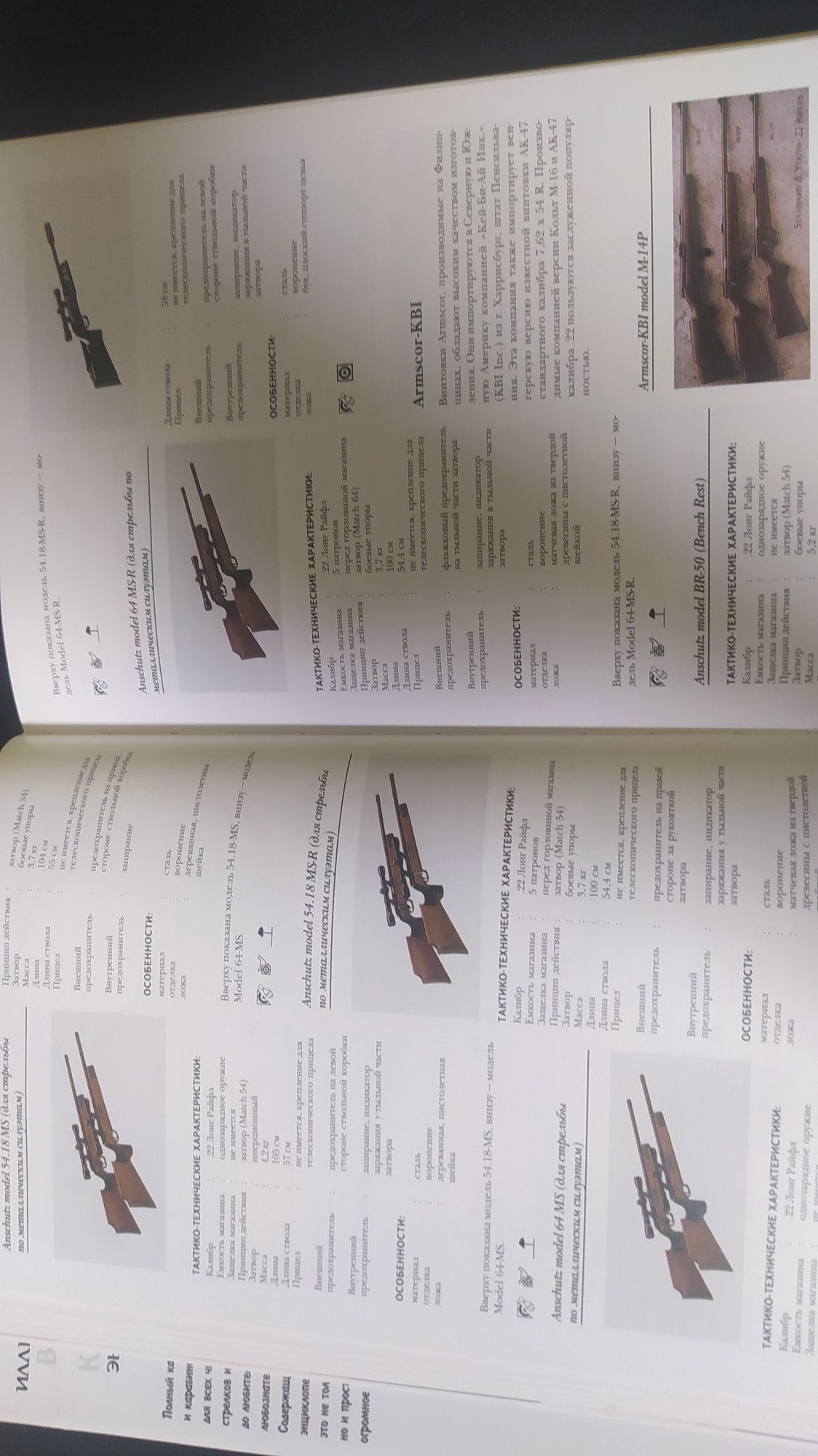 Иллюстрированная энциклопедия,, Винтовки и карабины,,