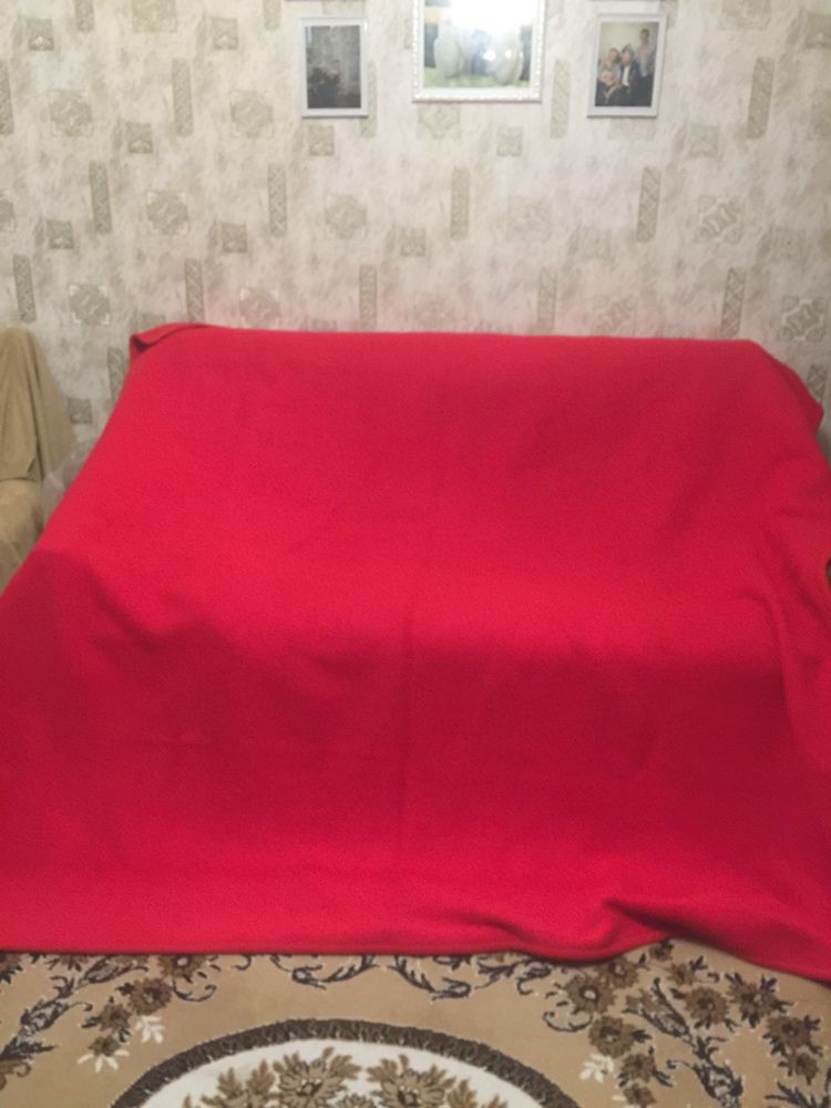Двуспальный теплый толстый плед одеяло Греция