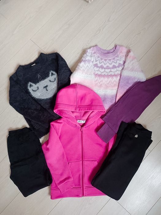 Речі на дівчинку 110-116, одяг, взуття