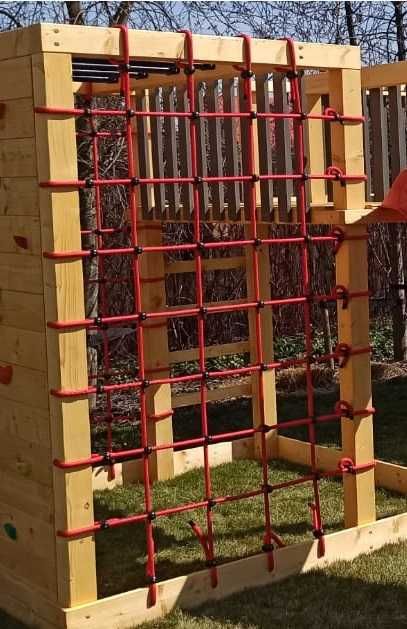 Siatka linowa, wspinaczka linowa, plac zabaw różne ROZMIARY - KOLORY