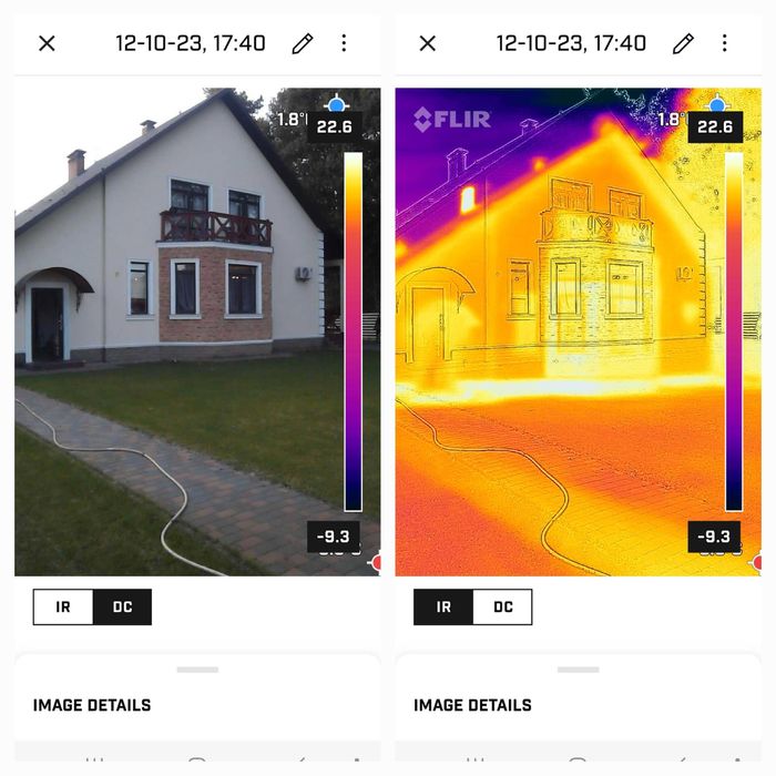 Поиск протечки воды тепловизором, акустикою, влагомером, газом