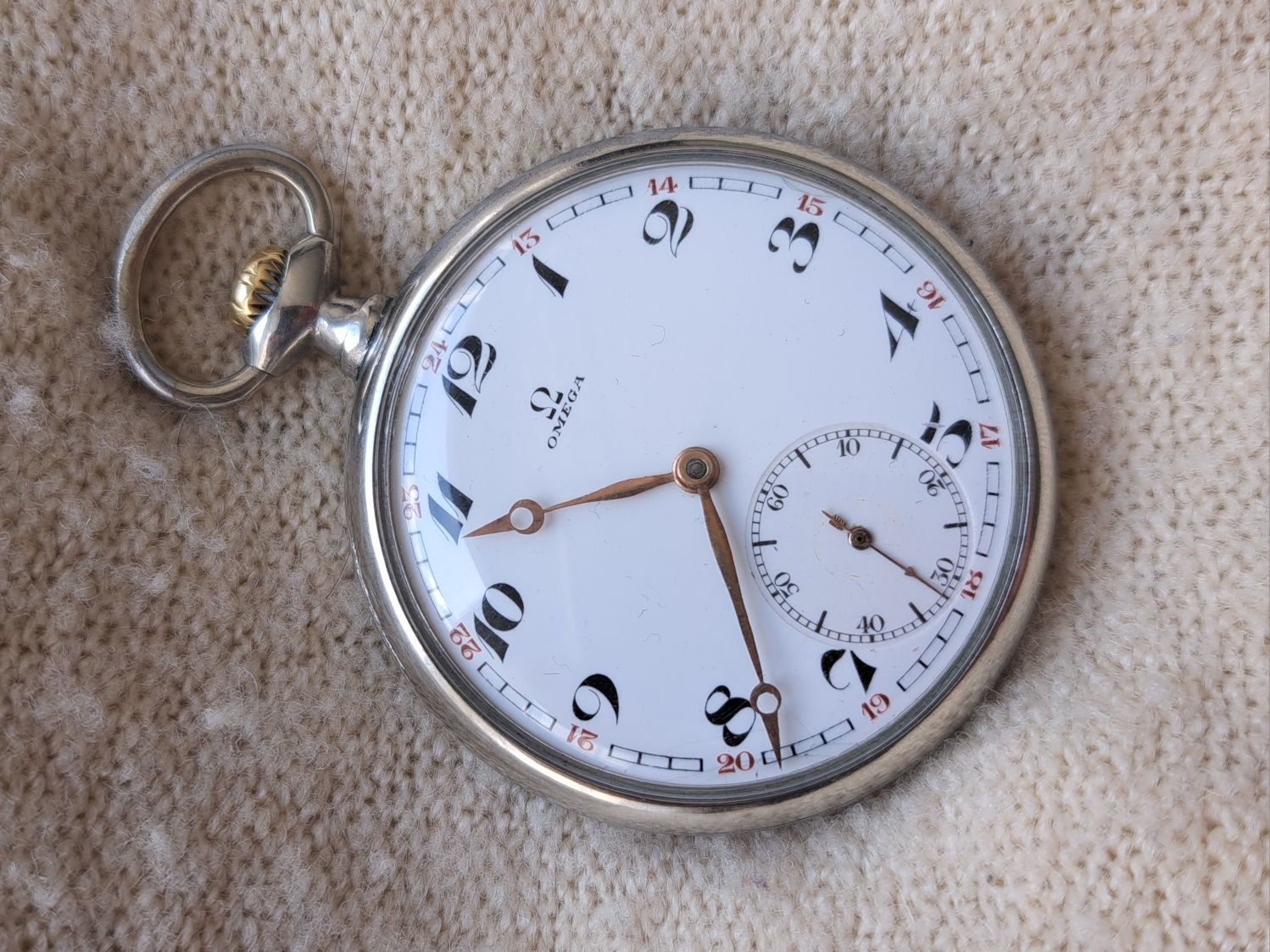 Omega zegarek kieszonkowy
