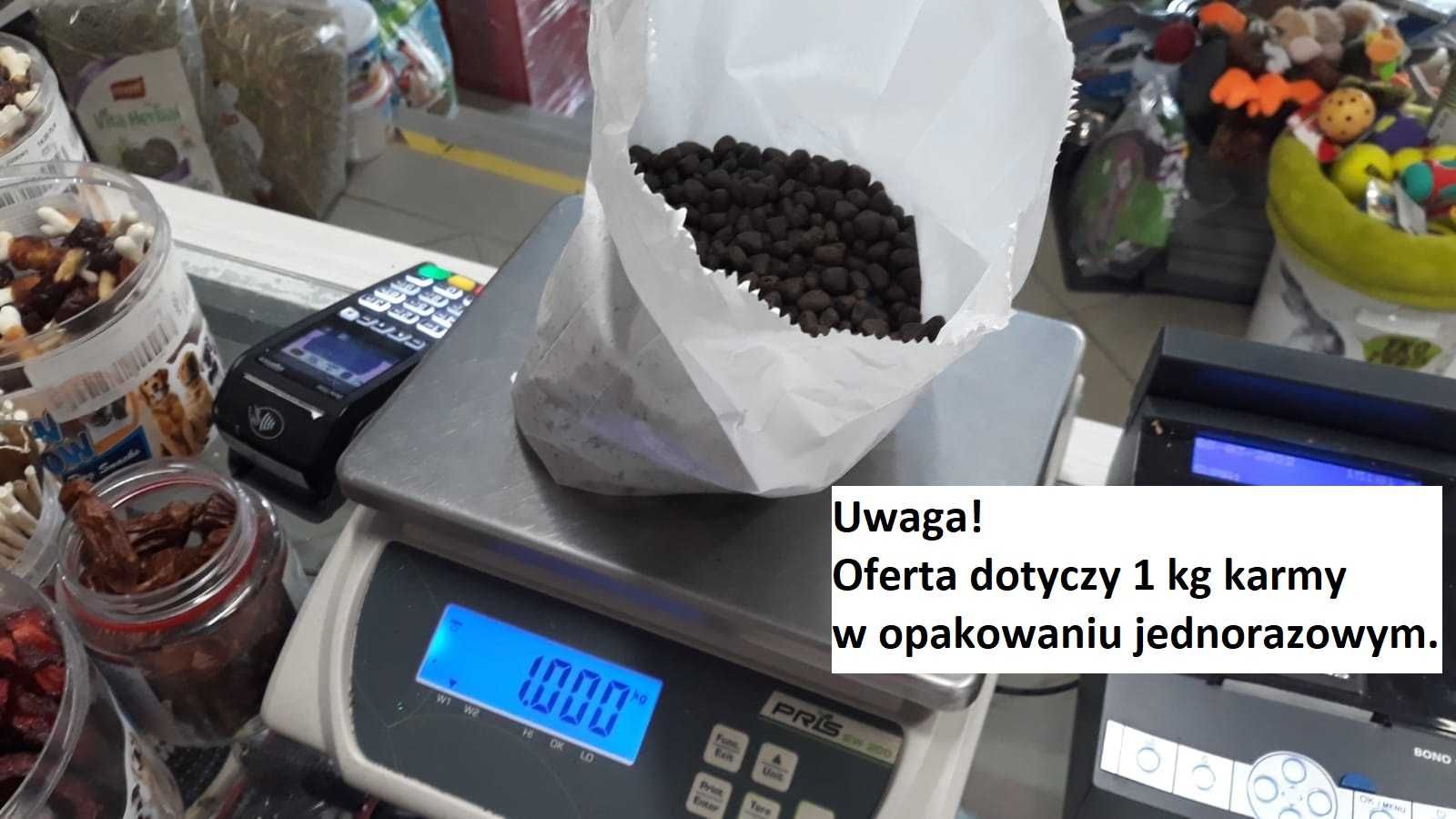 karma dla psa Allove bezglutenowa, wołowina, psy dorosłe 1kg