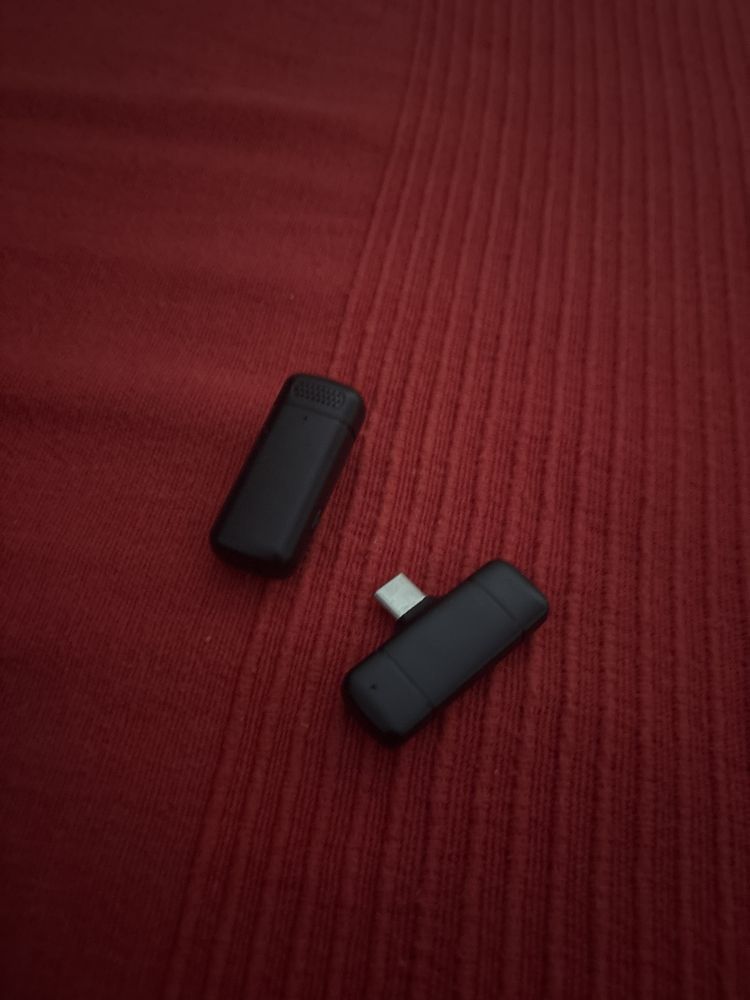 Microfone de lapela sem fio