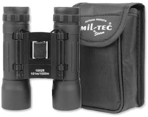 Mil-Tec Lornetka Mini 10x25 Black