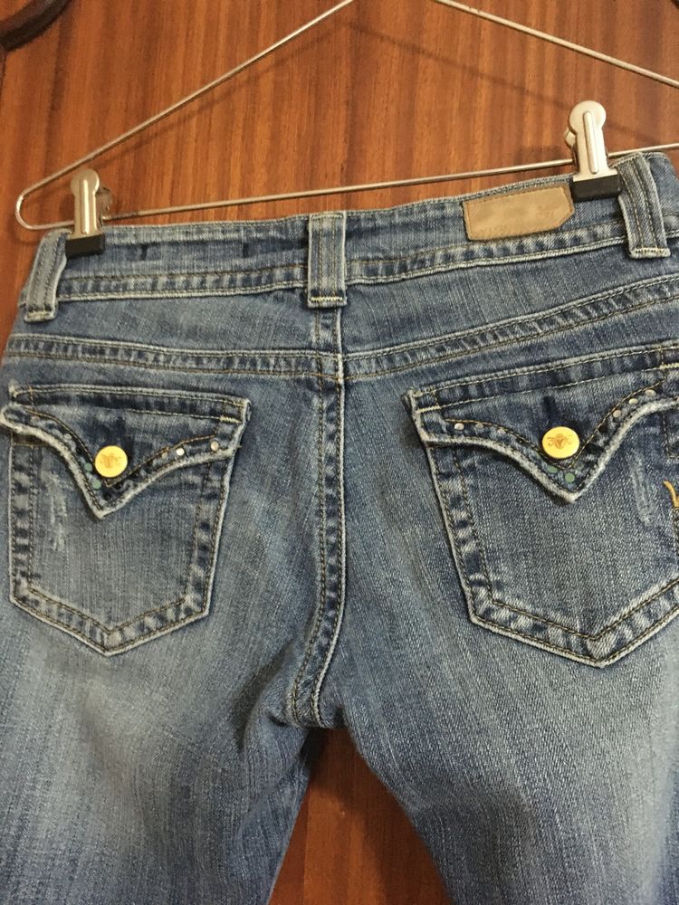 Calça de ganga tam 34