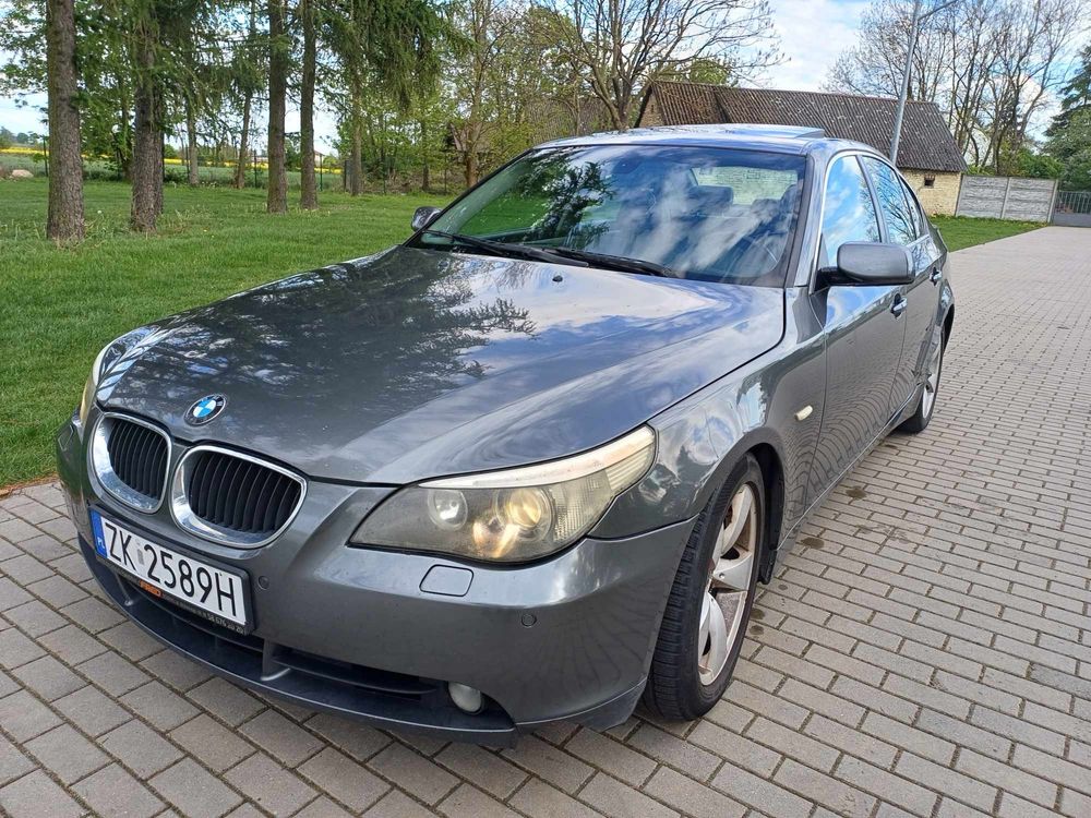 Sprzedam Bmw E60 3.0 Diesel Automat ! Sprawne ! Duza Navi ! Skóra  !