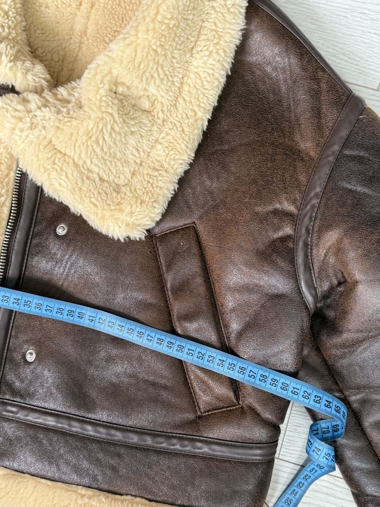 Дублянка Zara коричнева