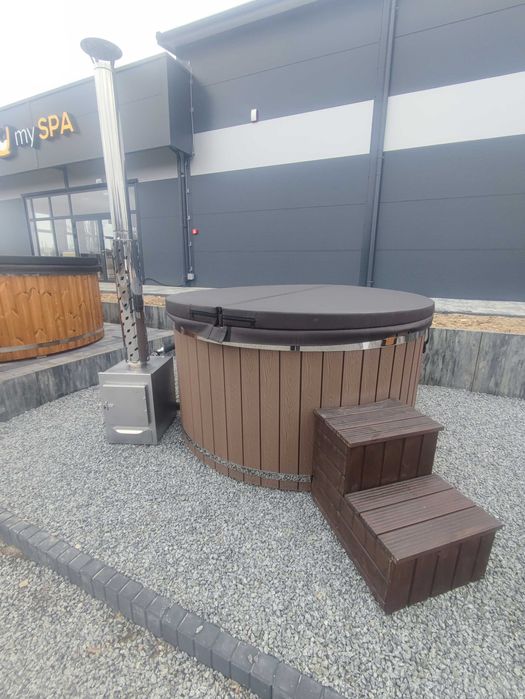 Balia Ogrodowa Jacuzzi Hot tub Deska Kompozyt WPC Dostawa Cała Polska