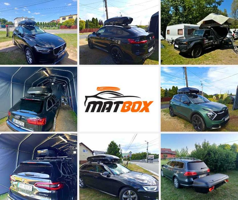 bagażnik box dachowy wynajem kufer boxy na hak wypożyczalnia