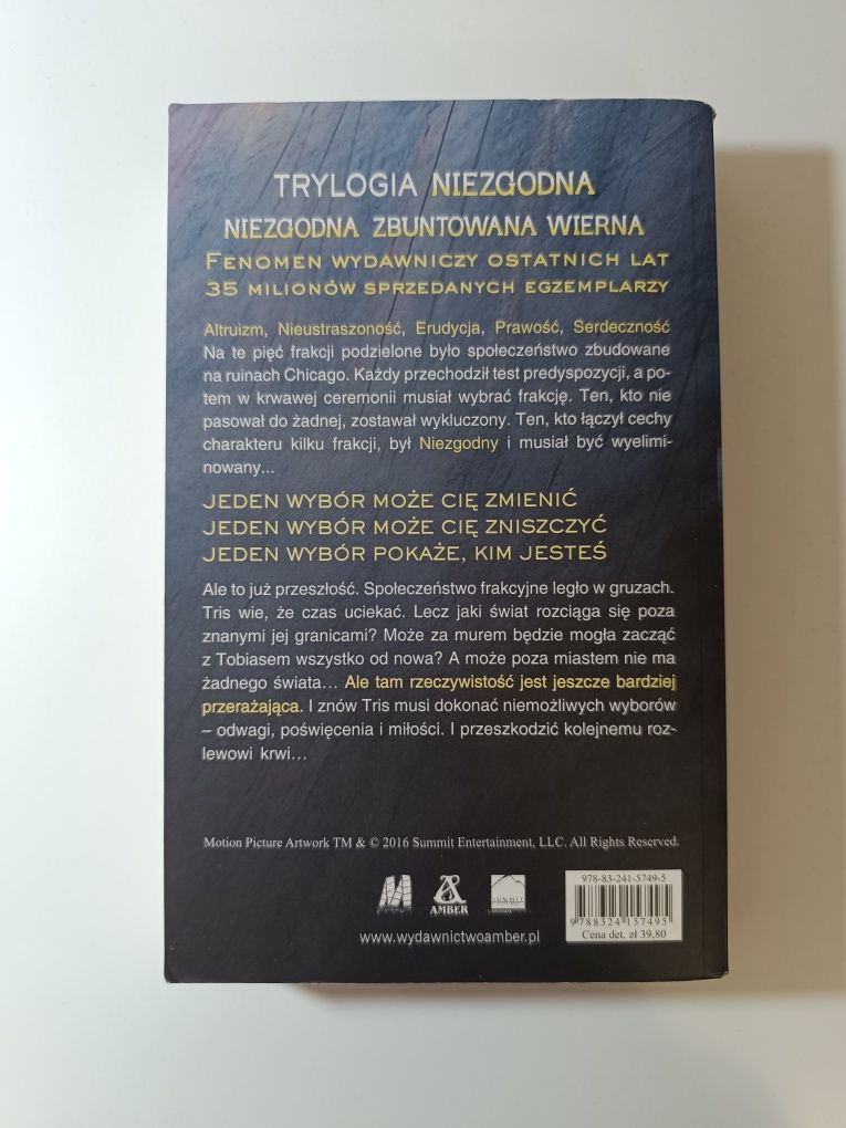 Seria Niezgodna, Zbuntowana, Wierna, Cztery