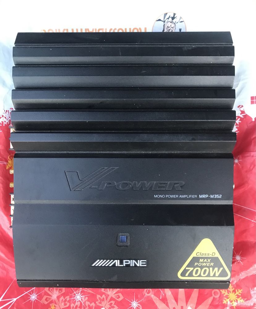 Усилители: Alpine MRP-M352 и Power Acoustik ov2-300