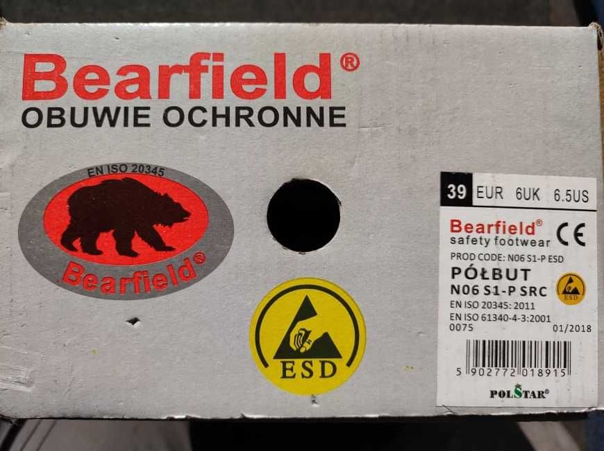 Obuwie robocze! Buty BHP! Bearfield n06 src esd s1-p