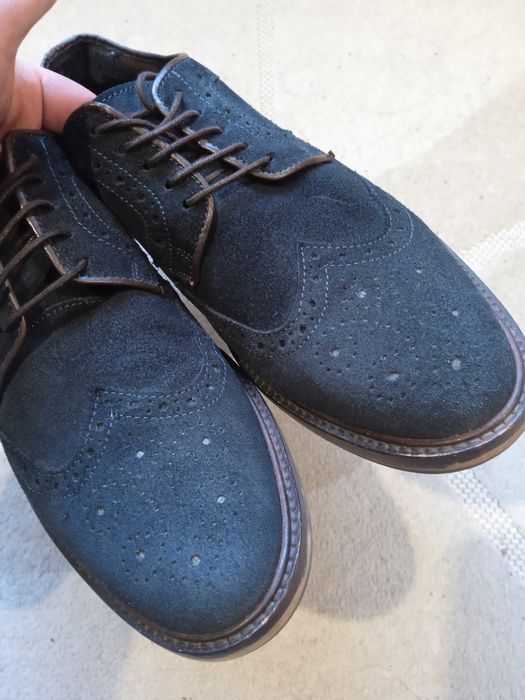 Продам чоловічі замшеві туфлі бренду Devred