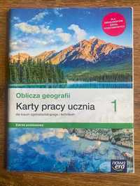 oblicza geografii karty pracy ucznia 1