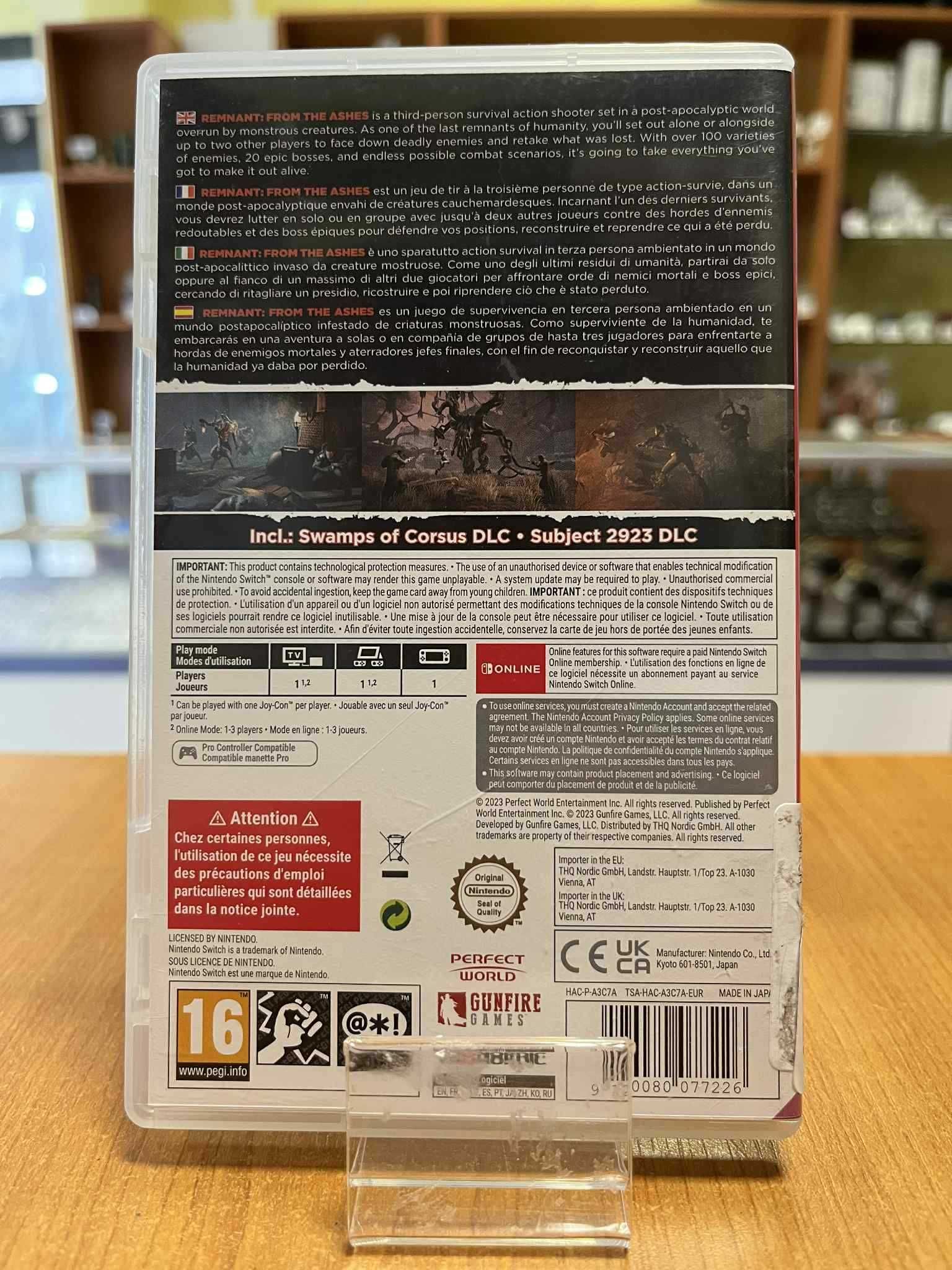 Remnant: From the Ashes – Nintendo Switch Pudełkowa