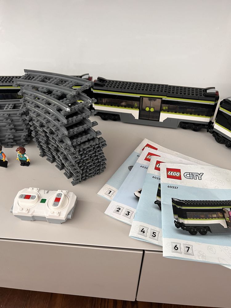 Lego city 60337 ekspresowy pociag padazerski