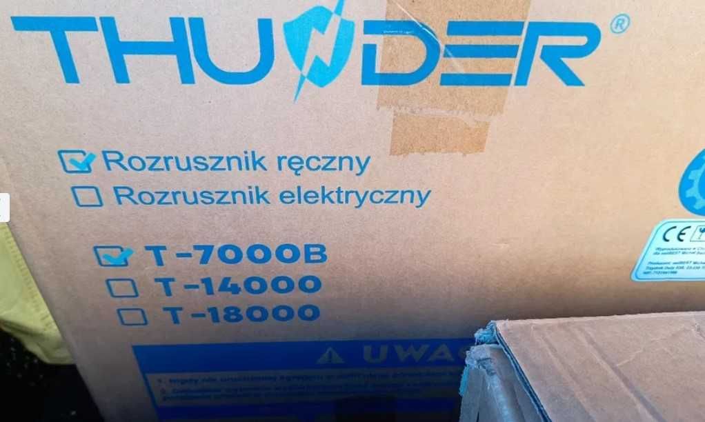 Nowy Agregat Prądotwórczy Gwarancja T7000-B Thunder Generator prądu