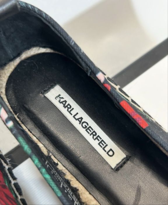 Нові еспадрильʼї Karl Lagerfeld. Оригінал