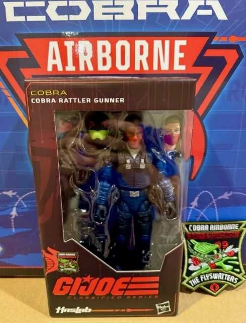 GIJOE Classified Haslab Cobra Rattler ( NOVO SELADO)