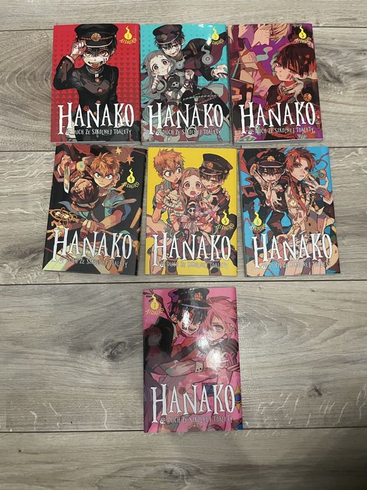 Hanako - duch ze szkolnej toalety - 7 tomow