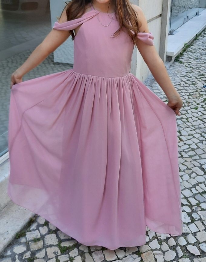 Vestido cerimónia menina
