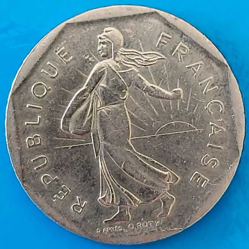 2 Francos de 1982, França, a Semeadora