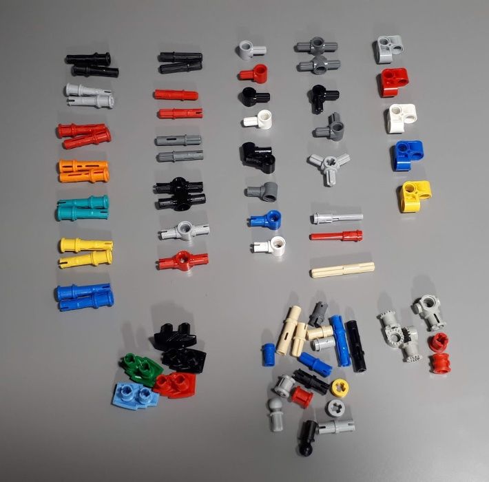 Детали Lego Technic – коннекторы, соединители (оригинал лего техник)