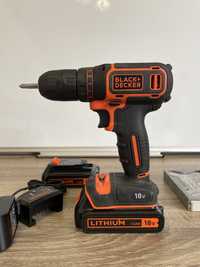 Шуруповерт акумуляторний Black Decker BDCDC18B