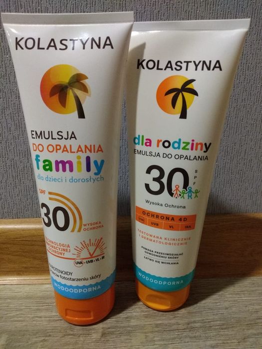 Emulsja do opalania Kolastyna Family SPF 30