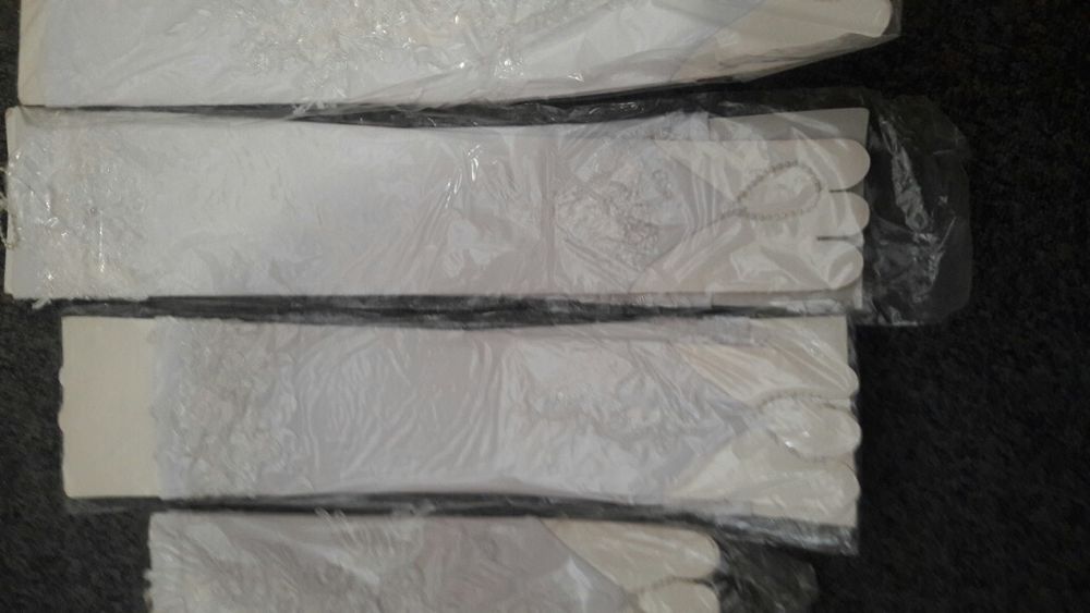 Перчатки свадебные