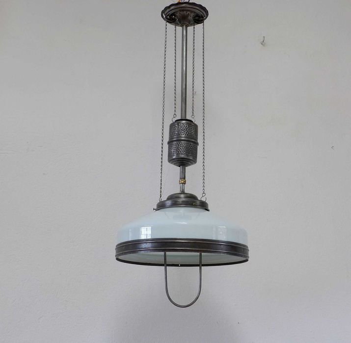 Lampa Secesja Regulowana Wysokość Vintage