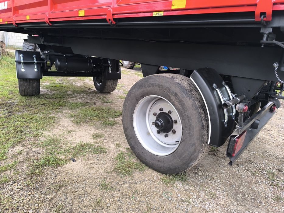 Przyczepa rolnicza HL8011 IFA wywrotka 3 strony