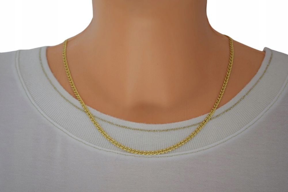 Złoty Łańcuszek NONNA - MONALIZA pr. 585+ GRAWER