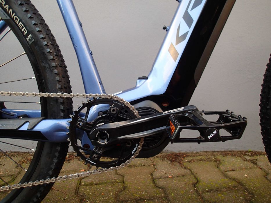 Rower MTB elektryczny e-bike KROSS LEVEL BOOST rozmiar M - powystawowy