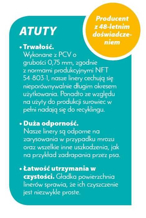 Basen Waterair Elsa 6,43x3,57m z schodami gotowy zestaw do montażu
