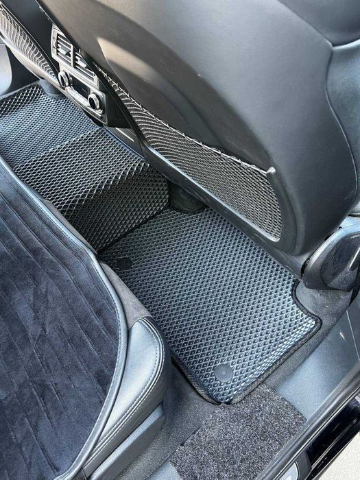 EVA ЕВА ЄВА Коврики в салон 3D з бортом Audi Q 7 2015-2024 3Д Форма