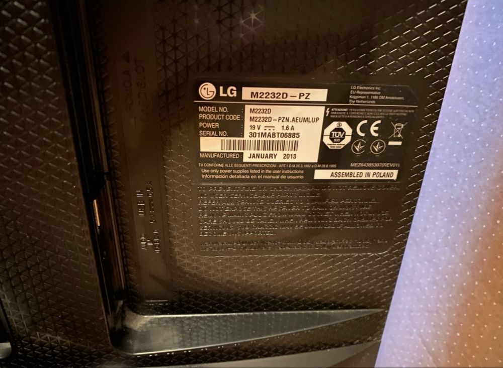Telewizor tv LG 22 cale Full HD