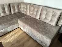 Sofa narożna z funkcją spania