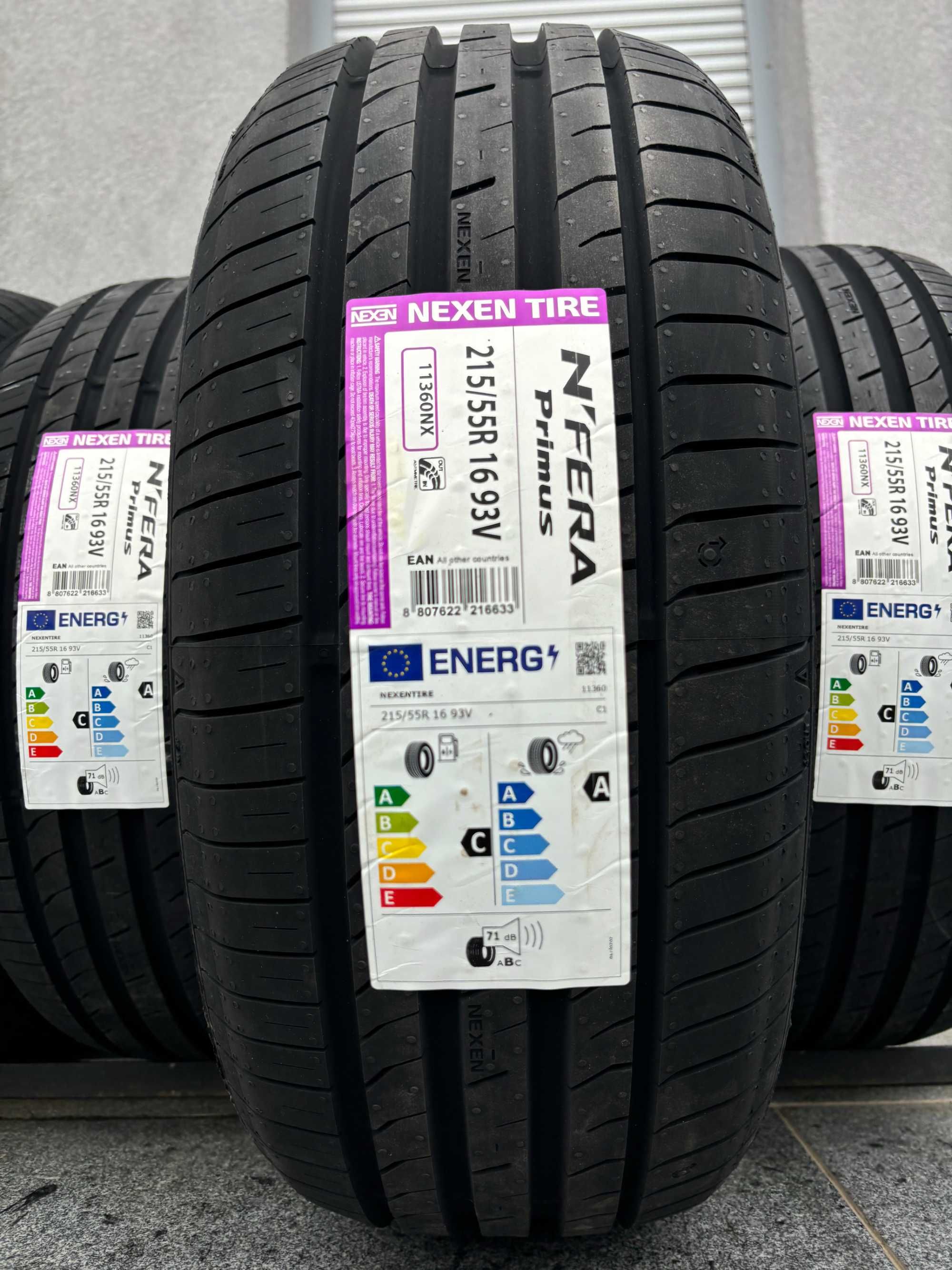 x4t letnie 215/55R16 Nexen N'Fera 93V Prod. 2024 rok! C,A,71db gwaranc