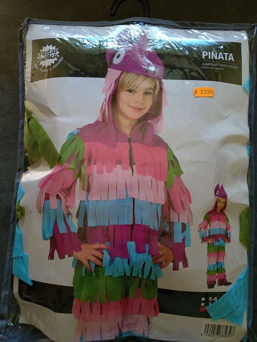 Vendo fato carnaval / Halloween criança pinata novo