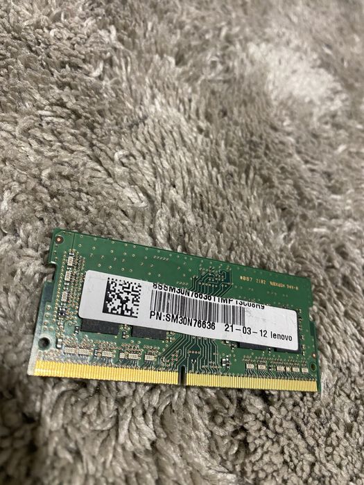 RAM DDR4 8GB 3200Mhz Samsung laptop SO-DIMM