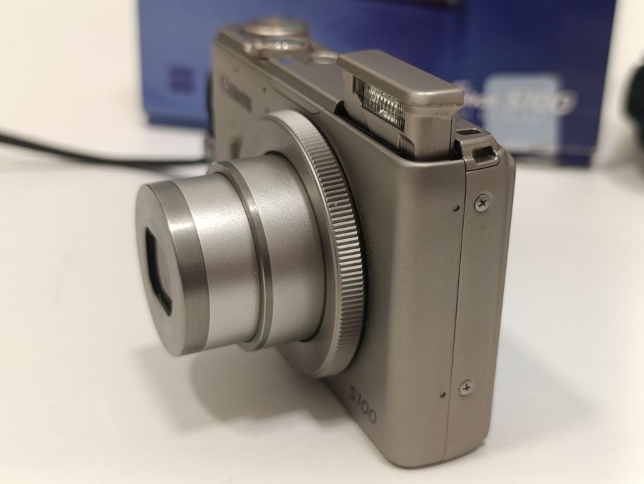 Aparat cyfrowy CANON S100 jasny f/2.0 RAW GPS manual fullHD jak NOWY